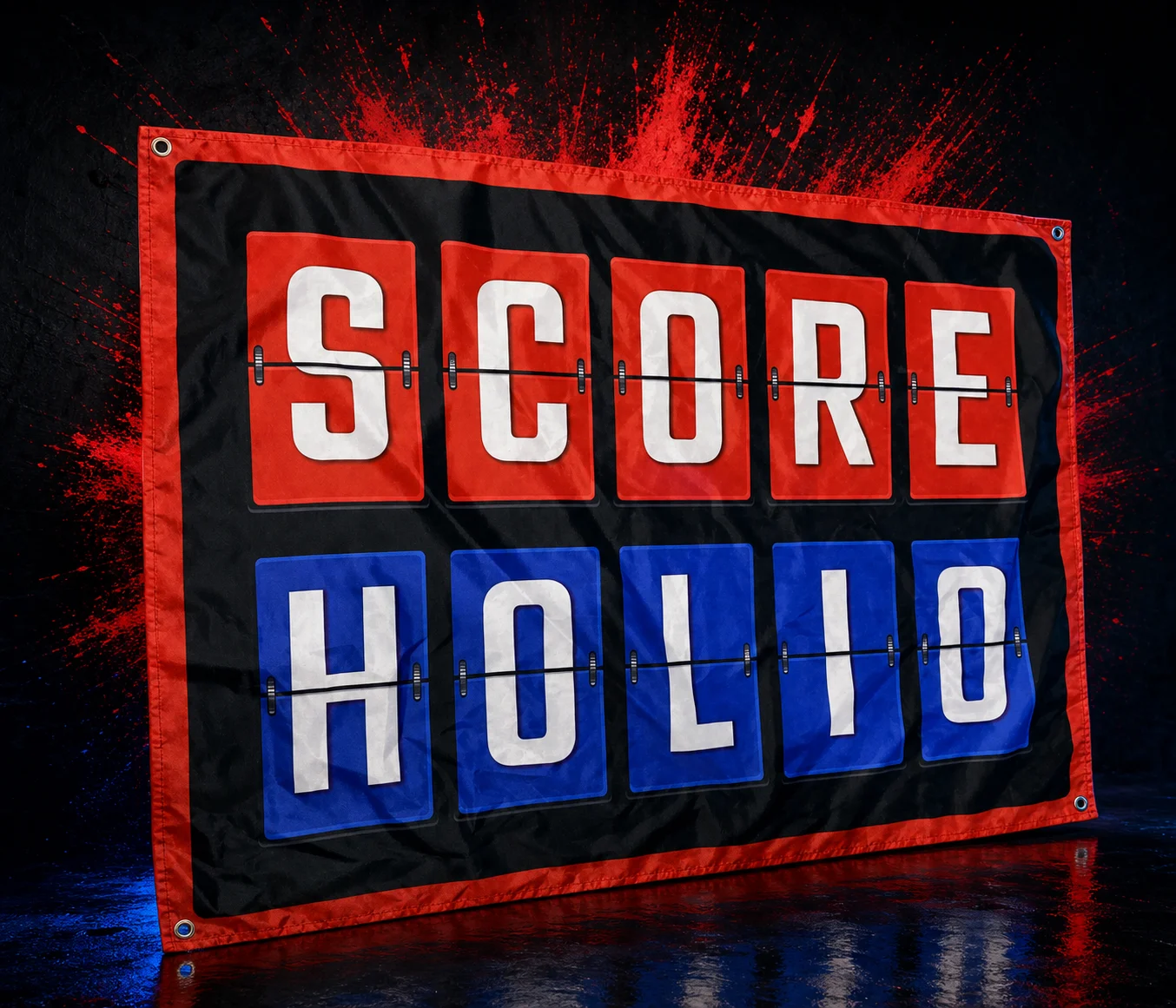 Scoreholio Logo & QR Banner product image (1)