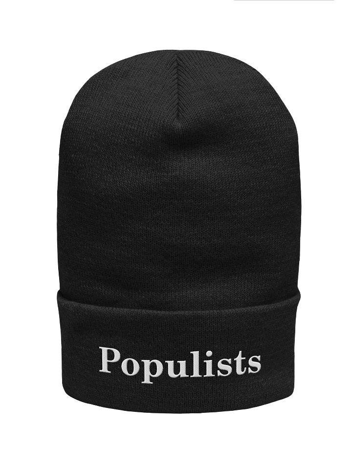 Populists Embroidered Beanie product image (1)