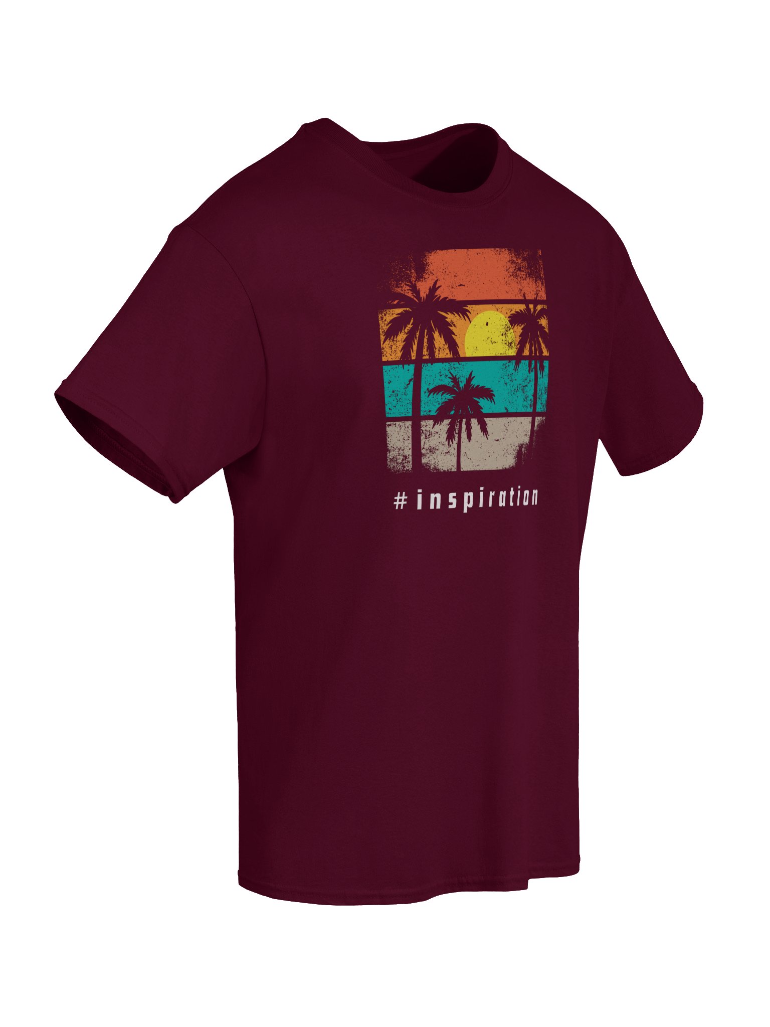 Retro Sunset Palm Tree T-Shirt | Vintage Beach Graphic Tee | #Inspiration product image (66)