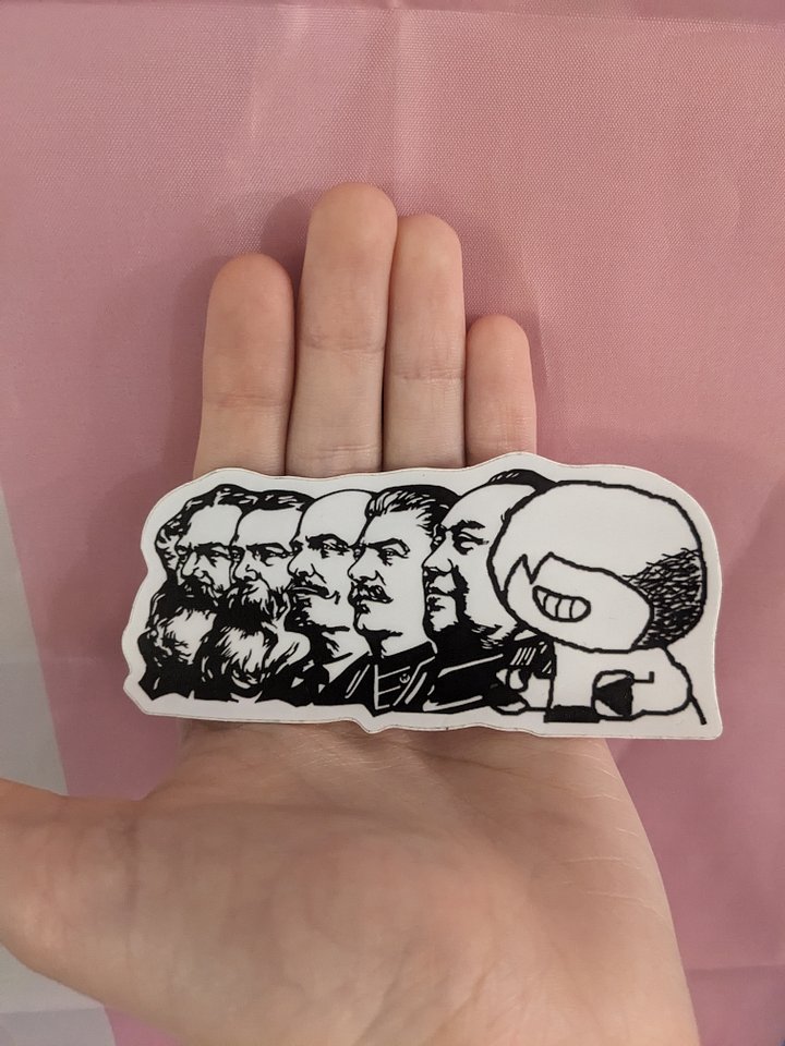 Katieism Heads Sticker product image (1)
