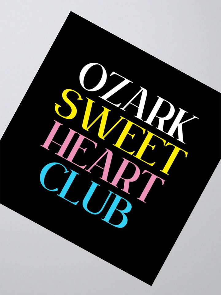 Sleek Ozark Sweetheart Club Stickers product image (2)