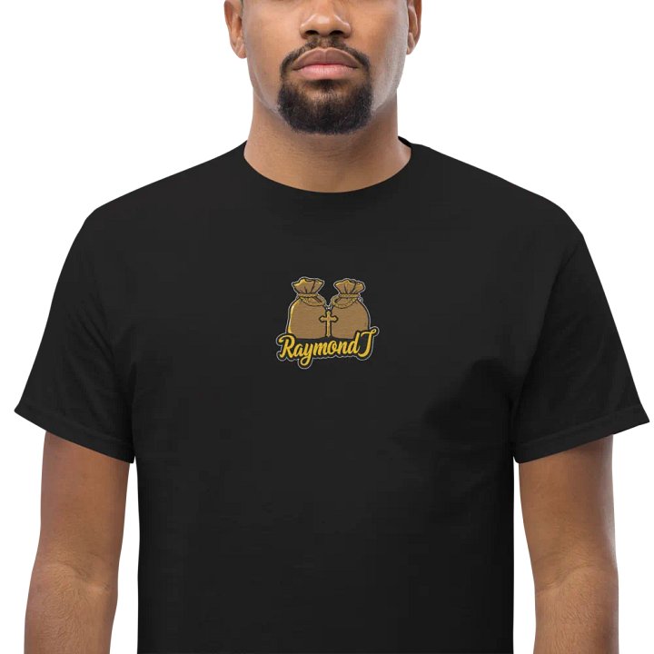 Raymond J - Original Embroided Centrepiece T-Shirt product image (1)