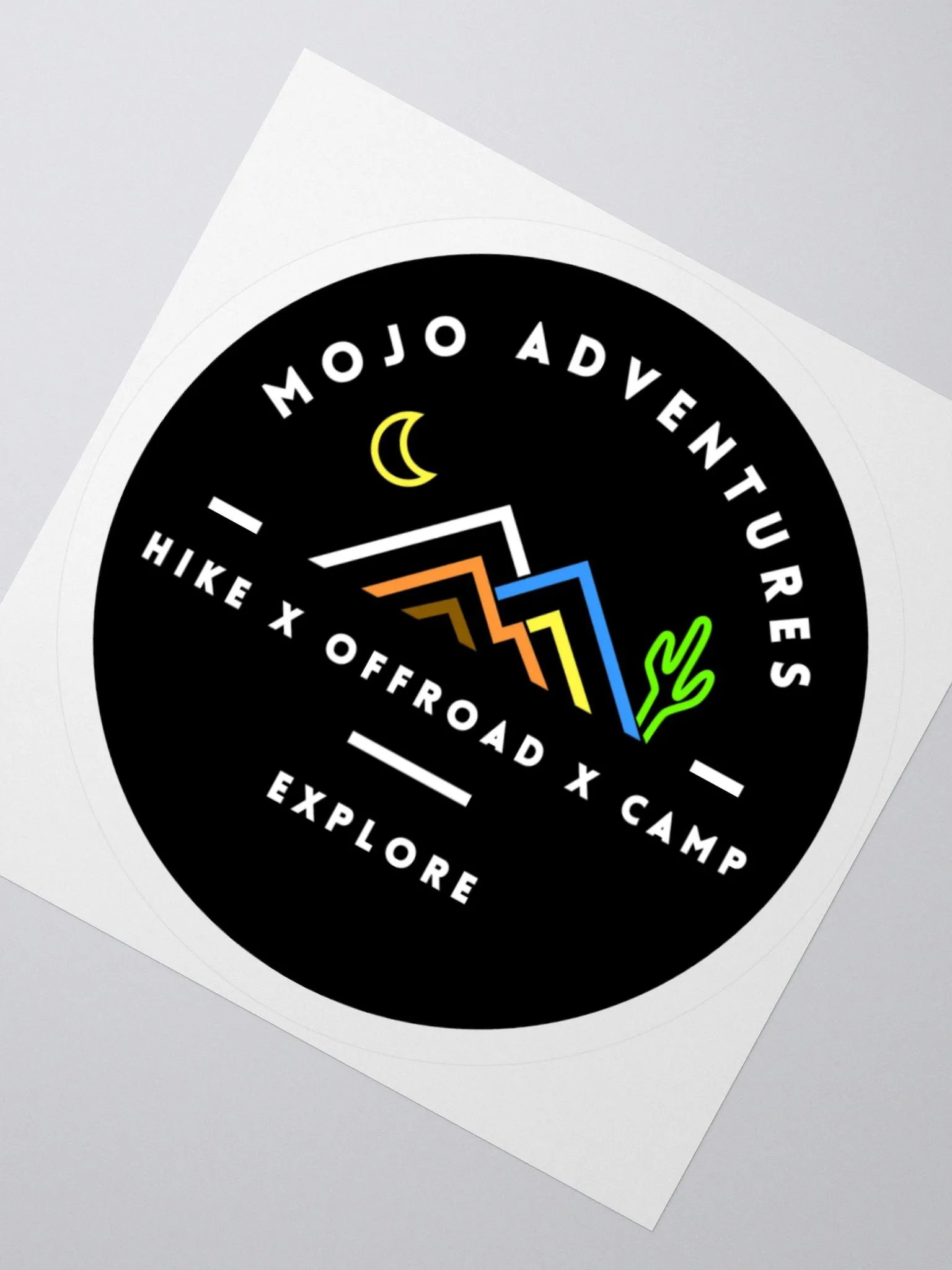 Basic Issue Adventure Sticker Logo Decal product image (5)