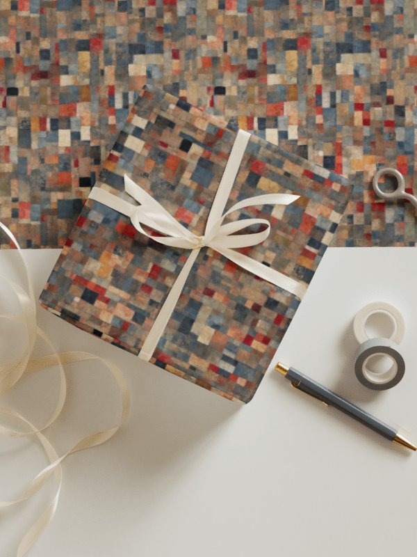 Kantha Themed Matte Wrapping Paper Set product image (2)
