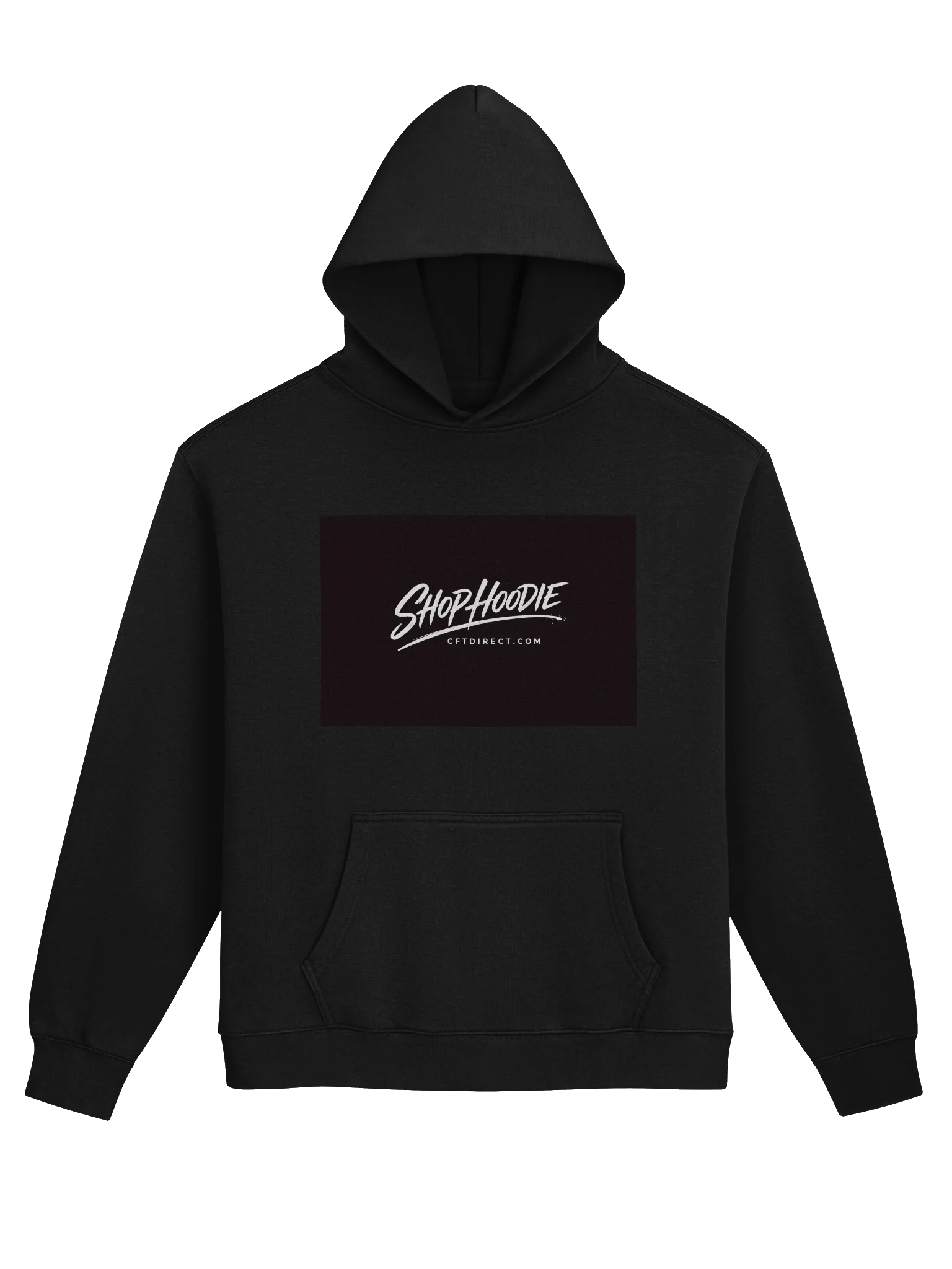 ShopHoodie Black Logo Hoodie by Shop Hoodie product image (1)