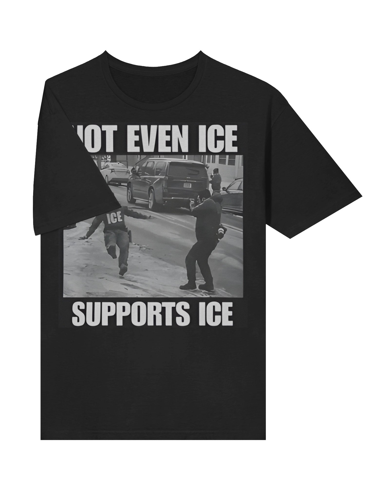 Not Even Ice Supports Ice Shirt product image (3)