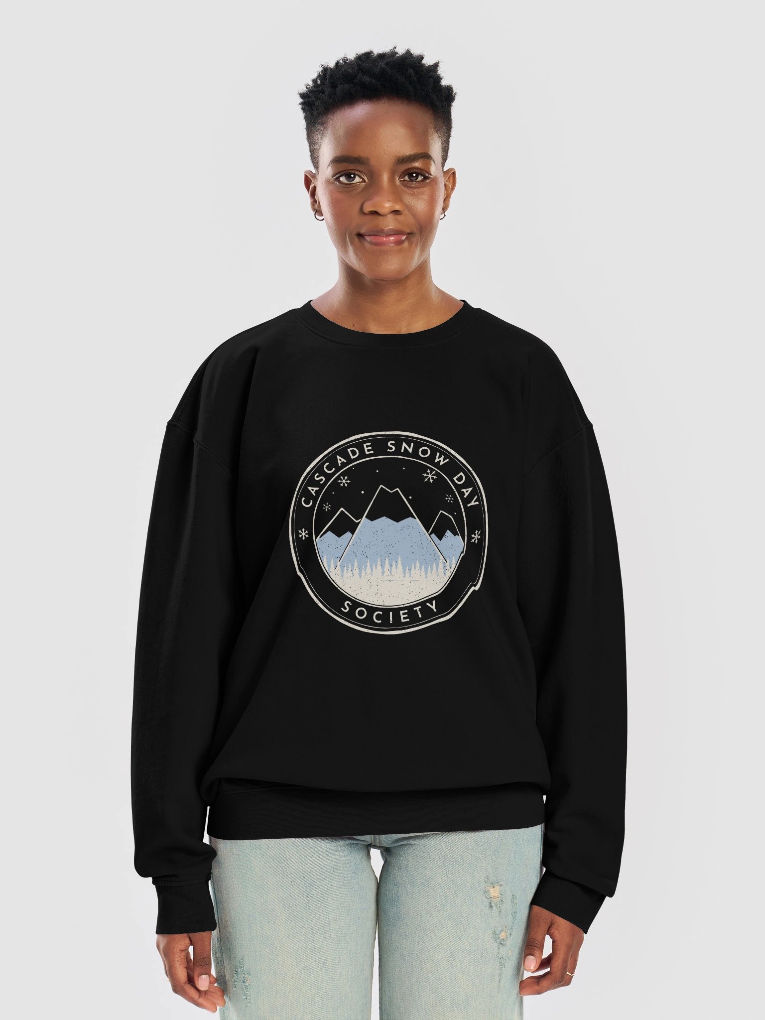 Men's Cascade Snow Day Society Crewneck product image (9)