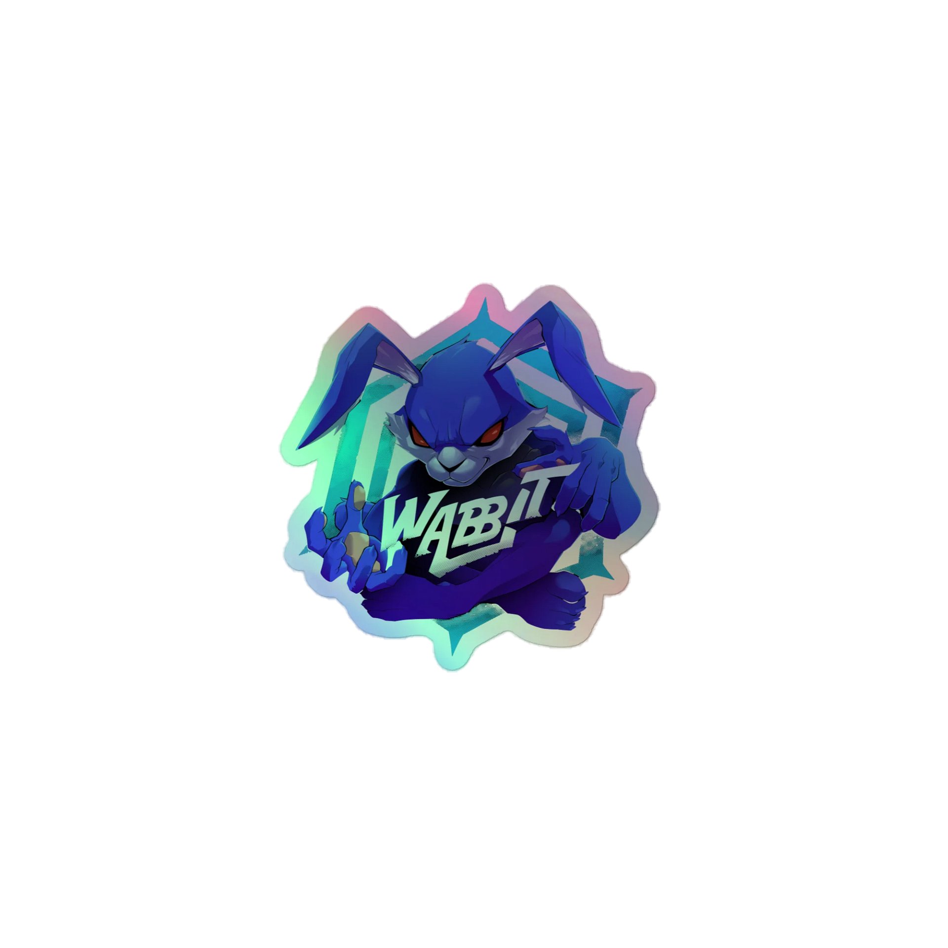 Wabbit Holographic Sticker product image (1)