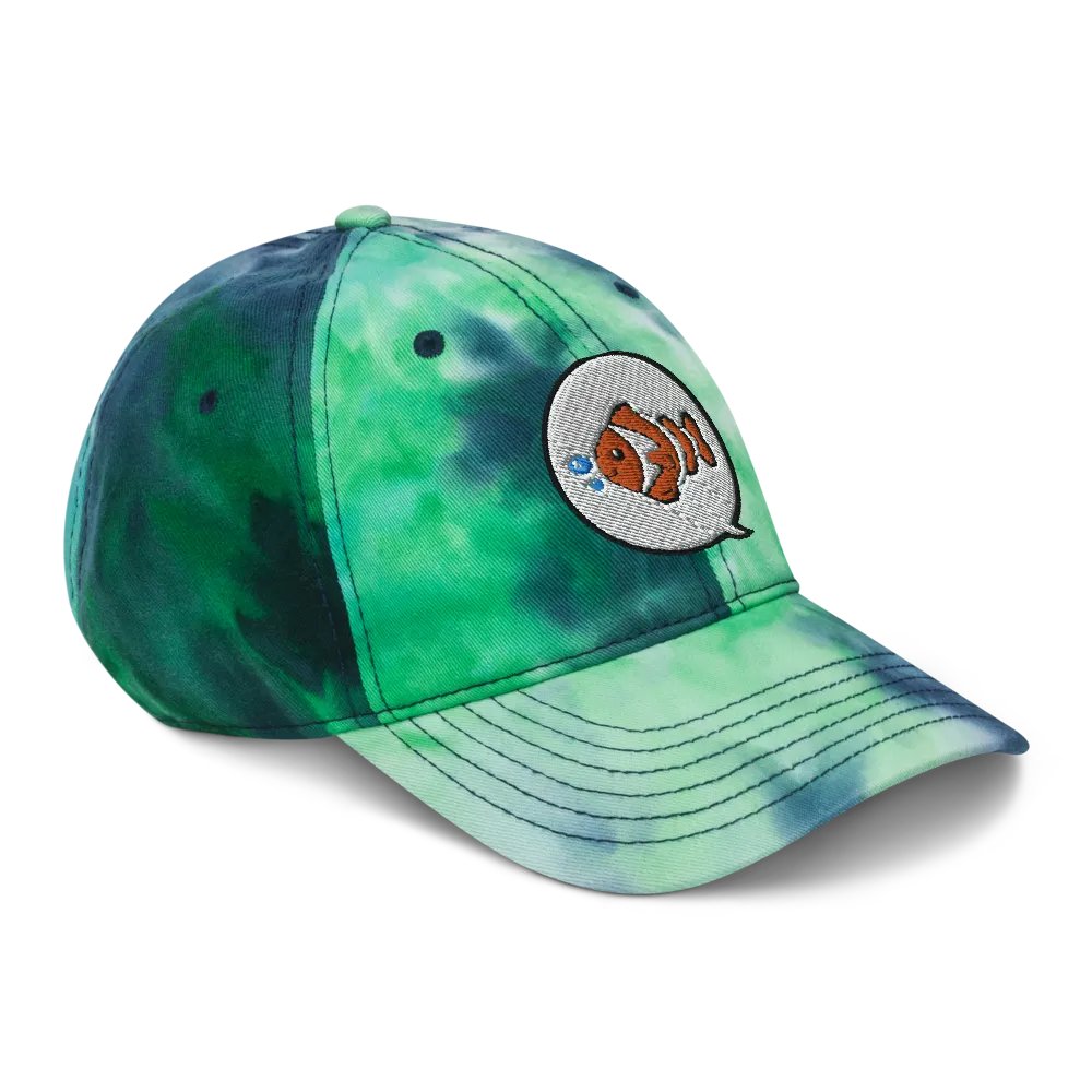 Clownfish TV Embroidered Tie-Dye Hat product image (9)