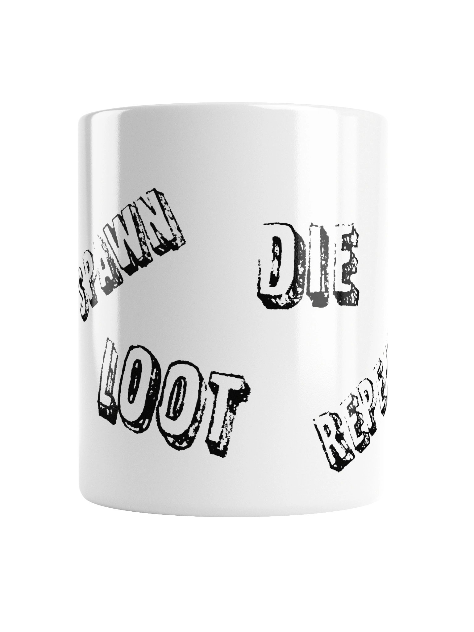 DayZ Life plain white mug product image (5)