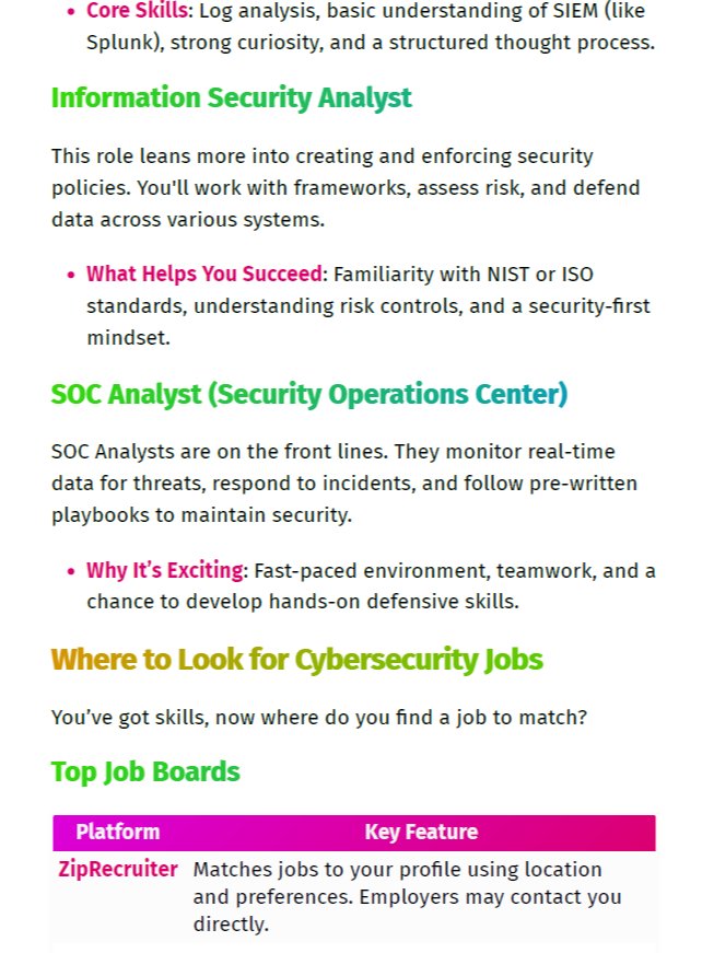 Google Cyber Security Professional Certificate Study Notes (Unofficial) product image (8)