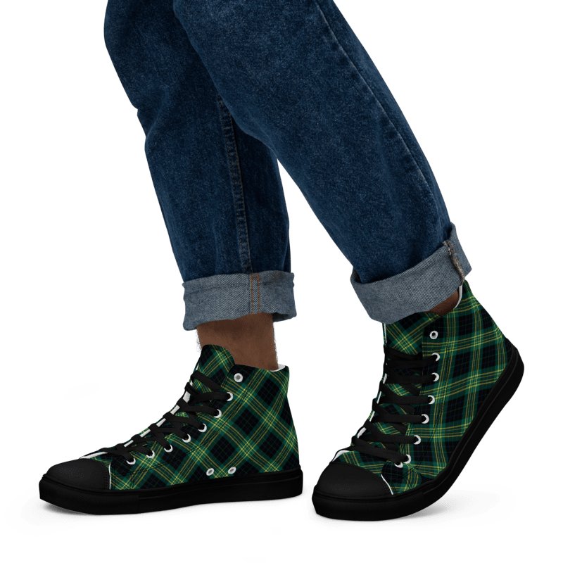 Fitzpatrick Hunting Tartan Men's High Top Shoes product image (5)