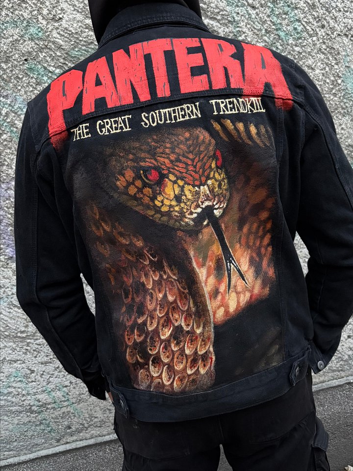 PANTERA "SNAKE BITE" EDITION: Hand-Painted 1-of-1 Custom product image (2)