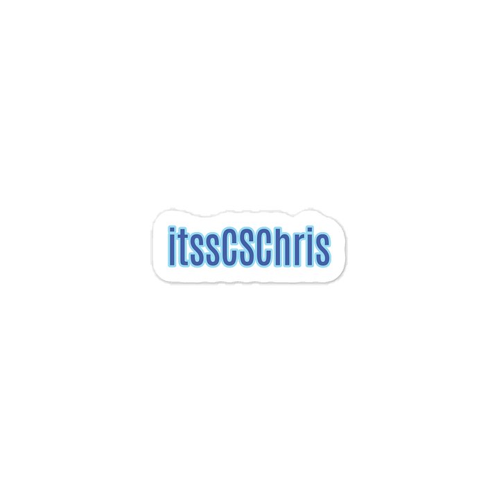 itssCSChris Sticker product image (1)