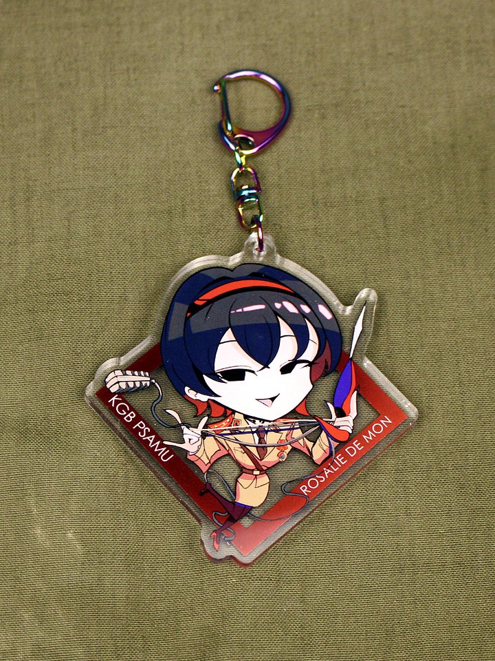 Rosalie de Mon - Acrylic 3" Keychain product image (1)
