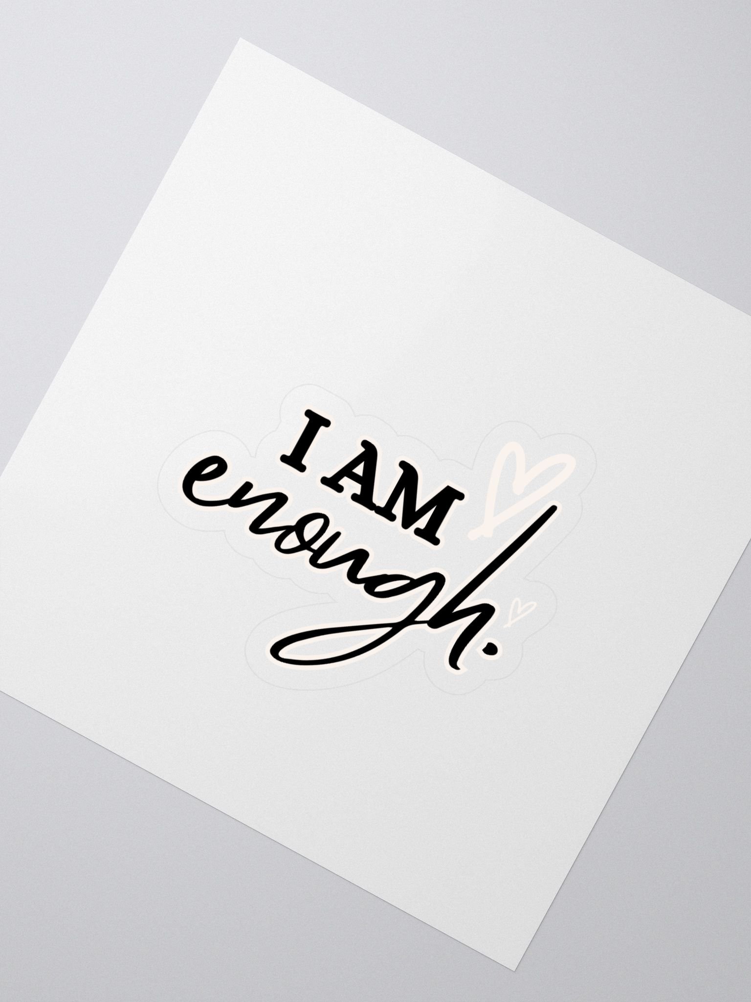 I Am Enough Sticker product image (2)