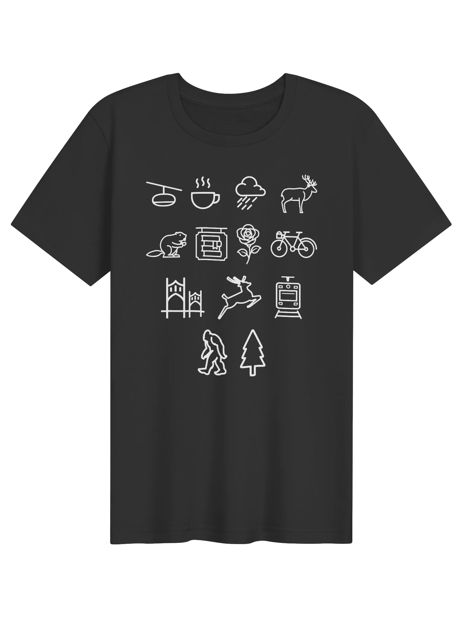 Portland Icons T-shirt product image (3)