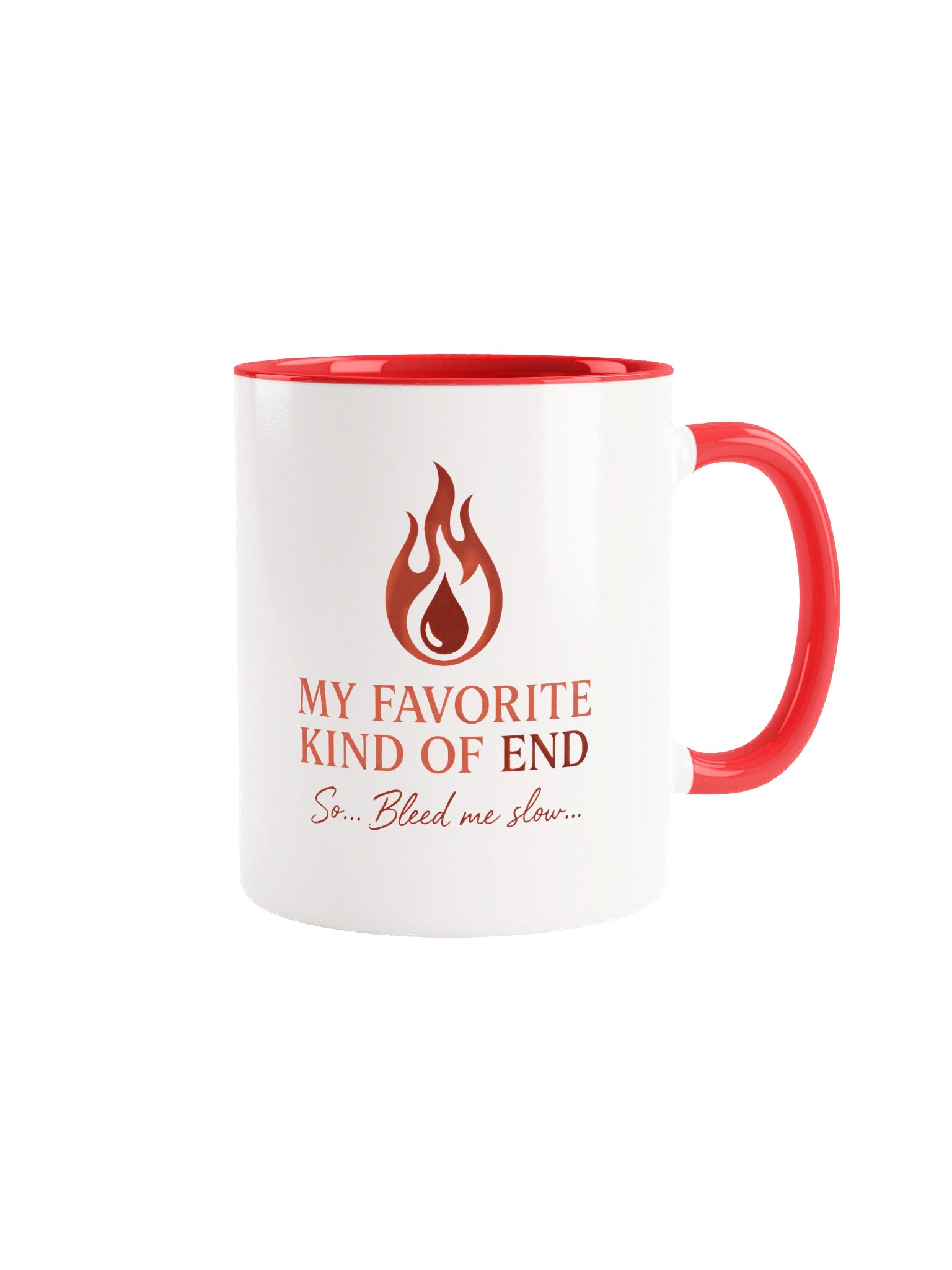 BLEED ME SLOW - White Mug product image (1)