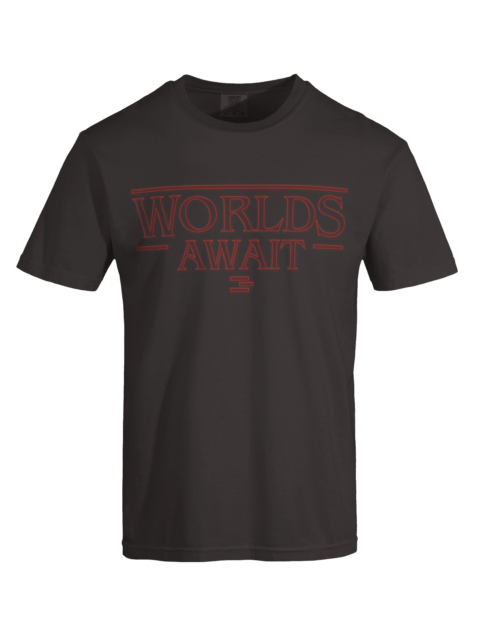 Worlds Await 80's Sci-Fi Tee product image (27)