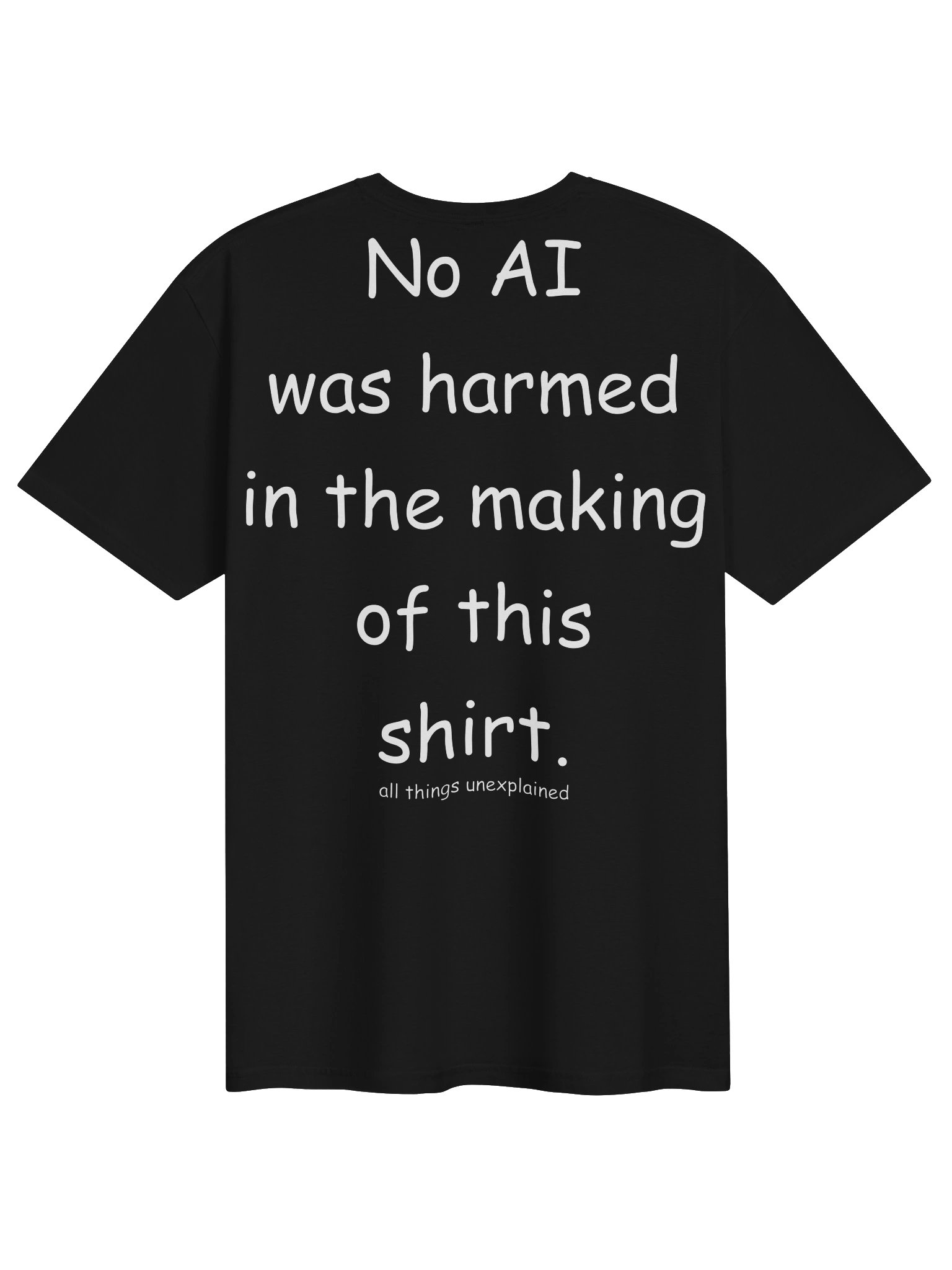 No AI Tee product image (2)