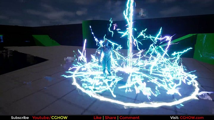 Lightning Trap FX in Unreal Engine 5 Niagara product image (1)