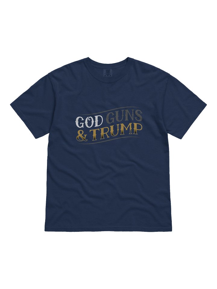 God Guns & Trump - Patriotic T-Shirt | Classic product image (21)