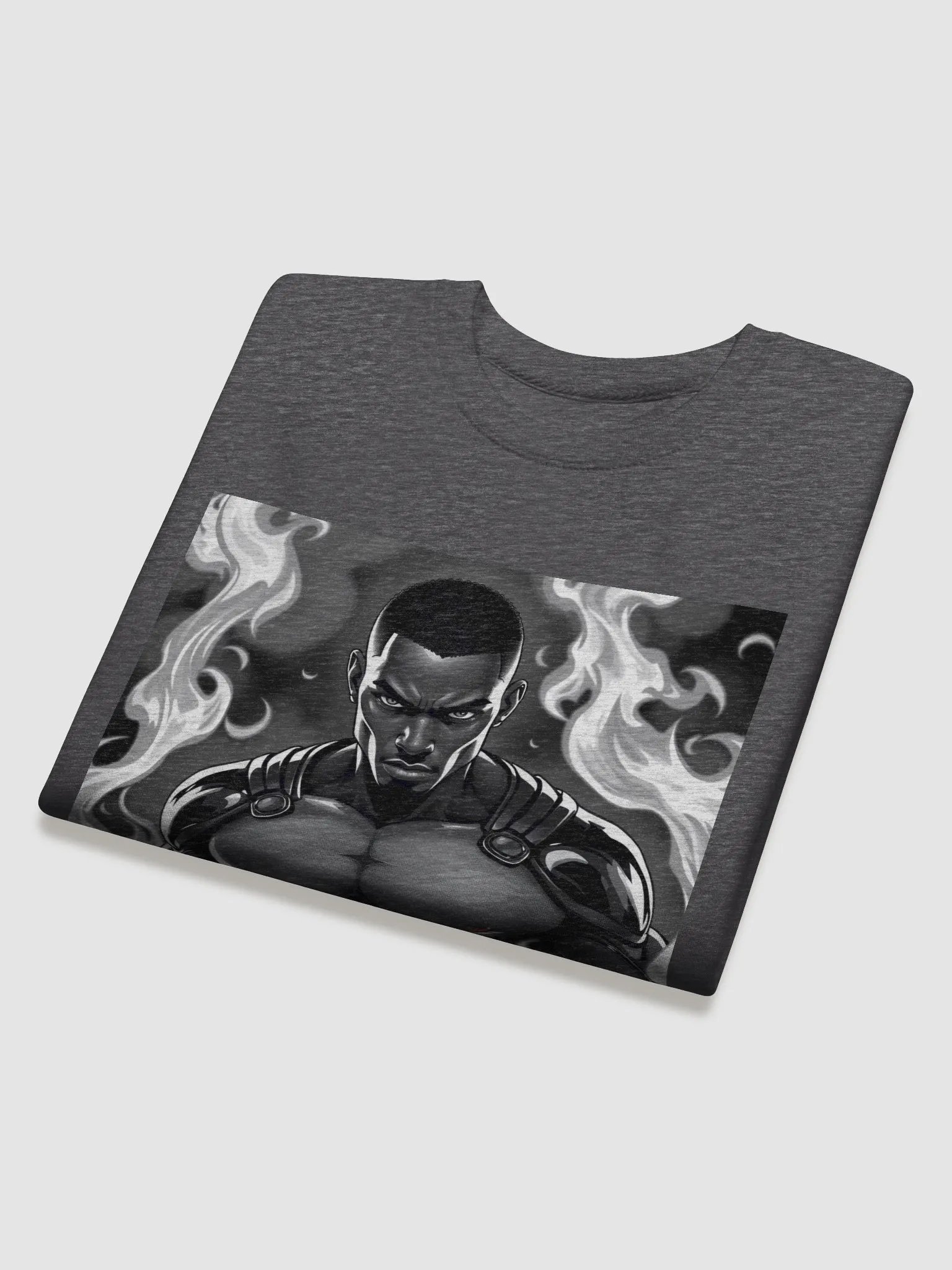 Inferno Superhero Sweatshirt - Superhero graphic sweatshirt product image (5)