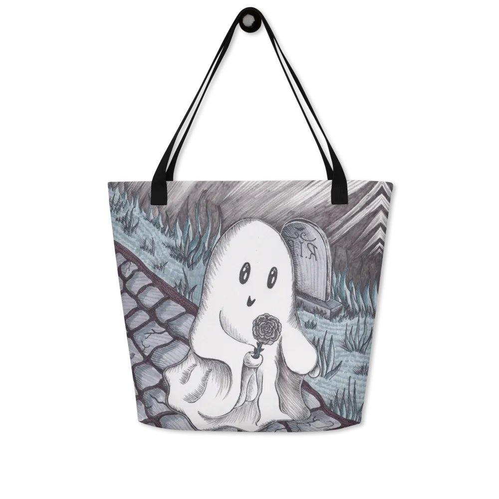 Rose Ghost All-Over Tote Bag product image (5)