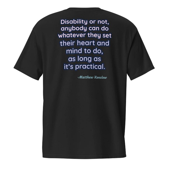 Garment-Dyed Pocket T-Shirt [Quote 2] | Unisex product image (1)