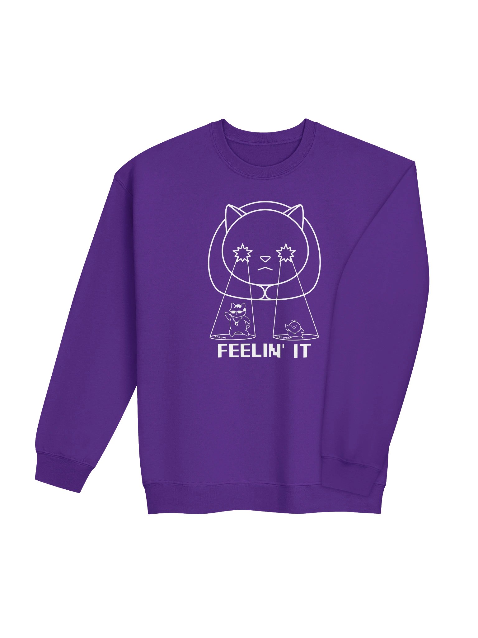 Goromi the Cat (Surreally Spotlighted Dancing) - Unisex Adult Sweatshirt product image (3)