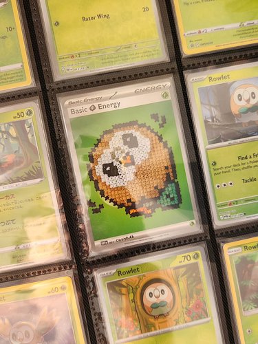 ➡️ swipe for progress pics

I thought making cross stitch Pokemon cards would be fun until it took a whole afternoon just to ...