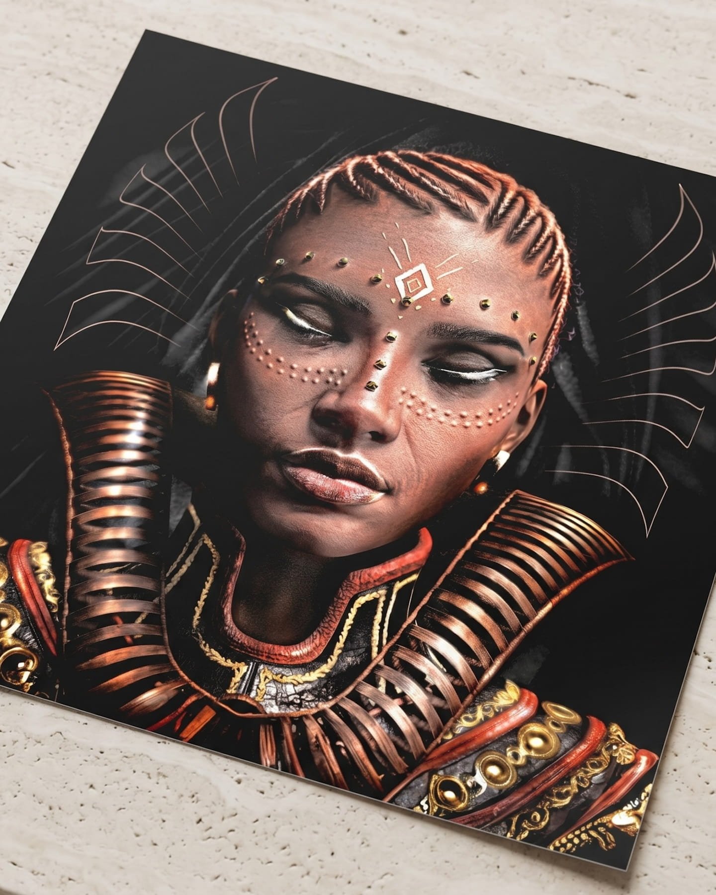 Queen Shanakdakhete · Enhanced Matte Paper Poster product image (3)