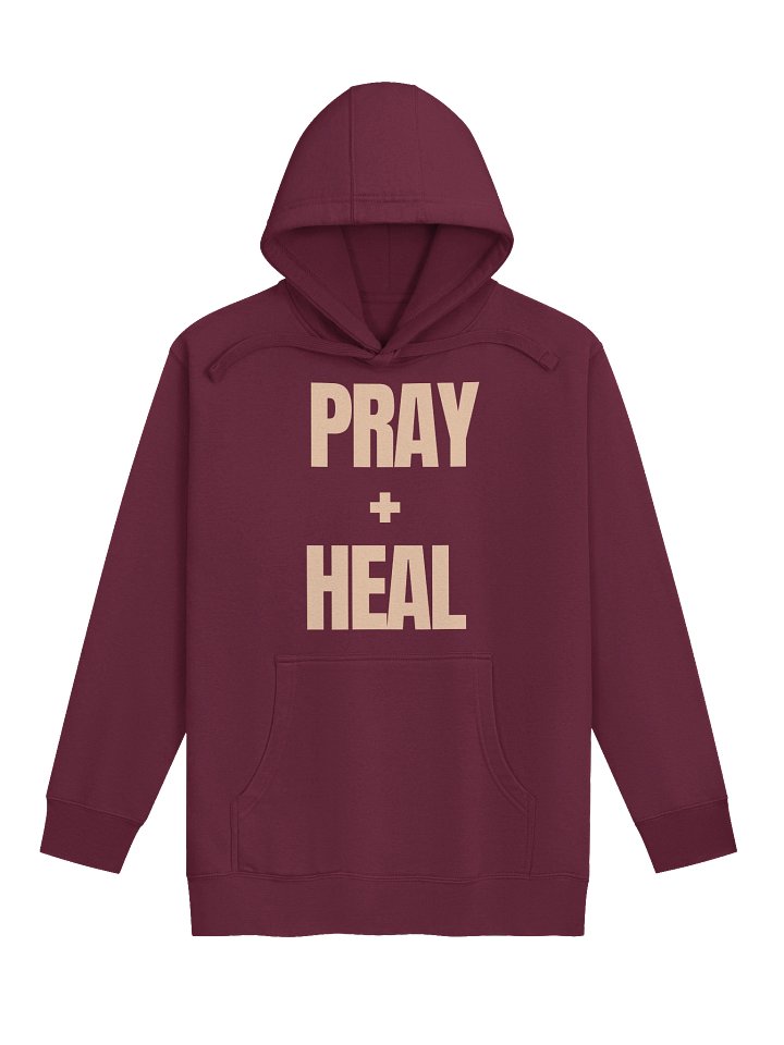 PRAY + HEAL CLASSIC FIRST EDITION HOODIE product image (1)