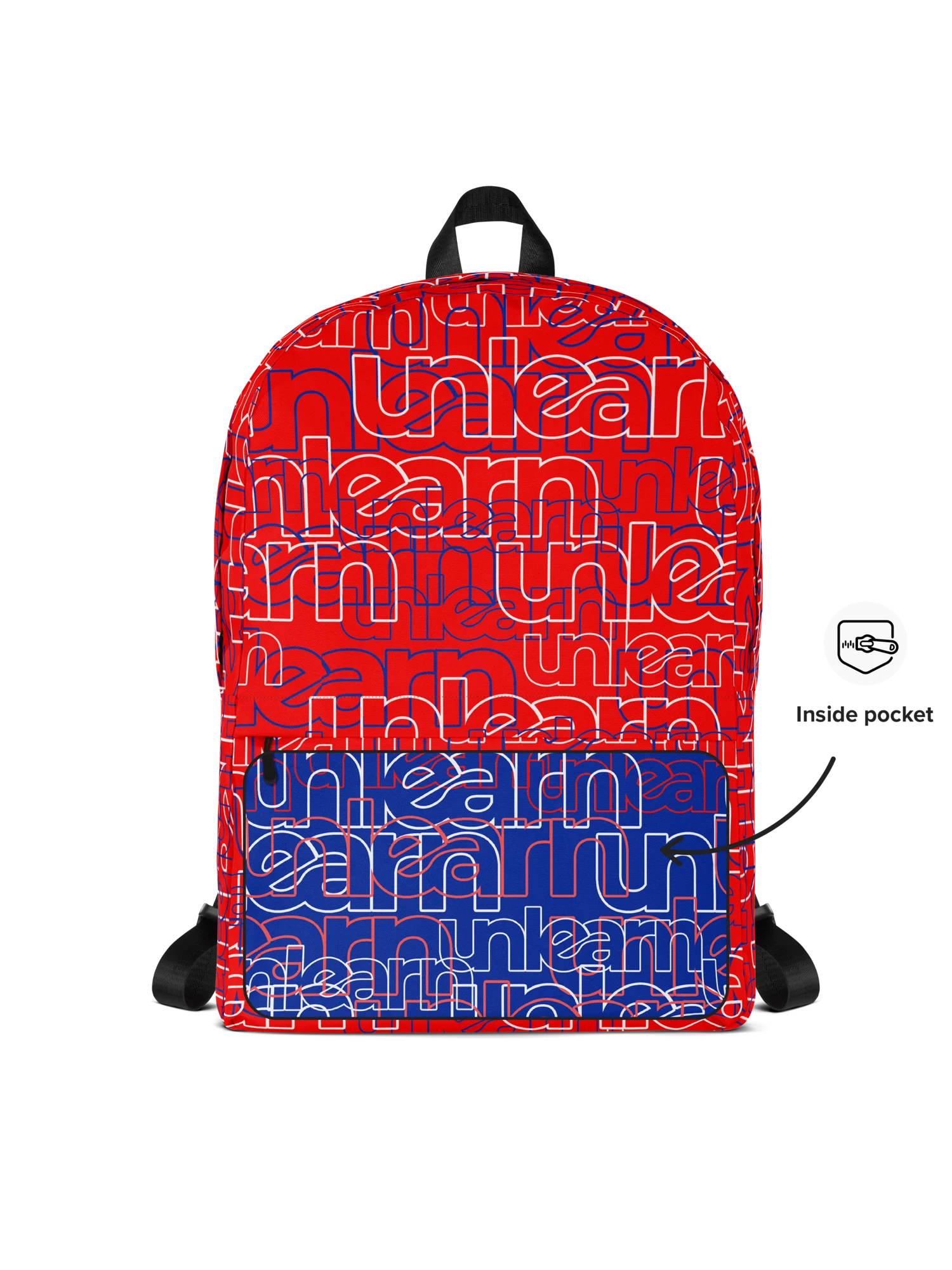 Wired Backpack: Red product image (4)