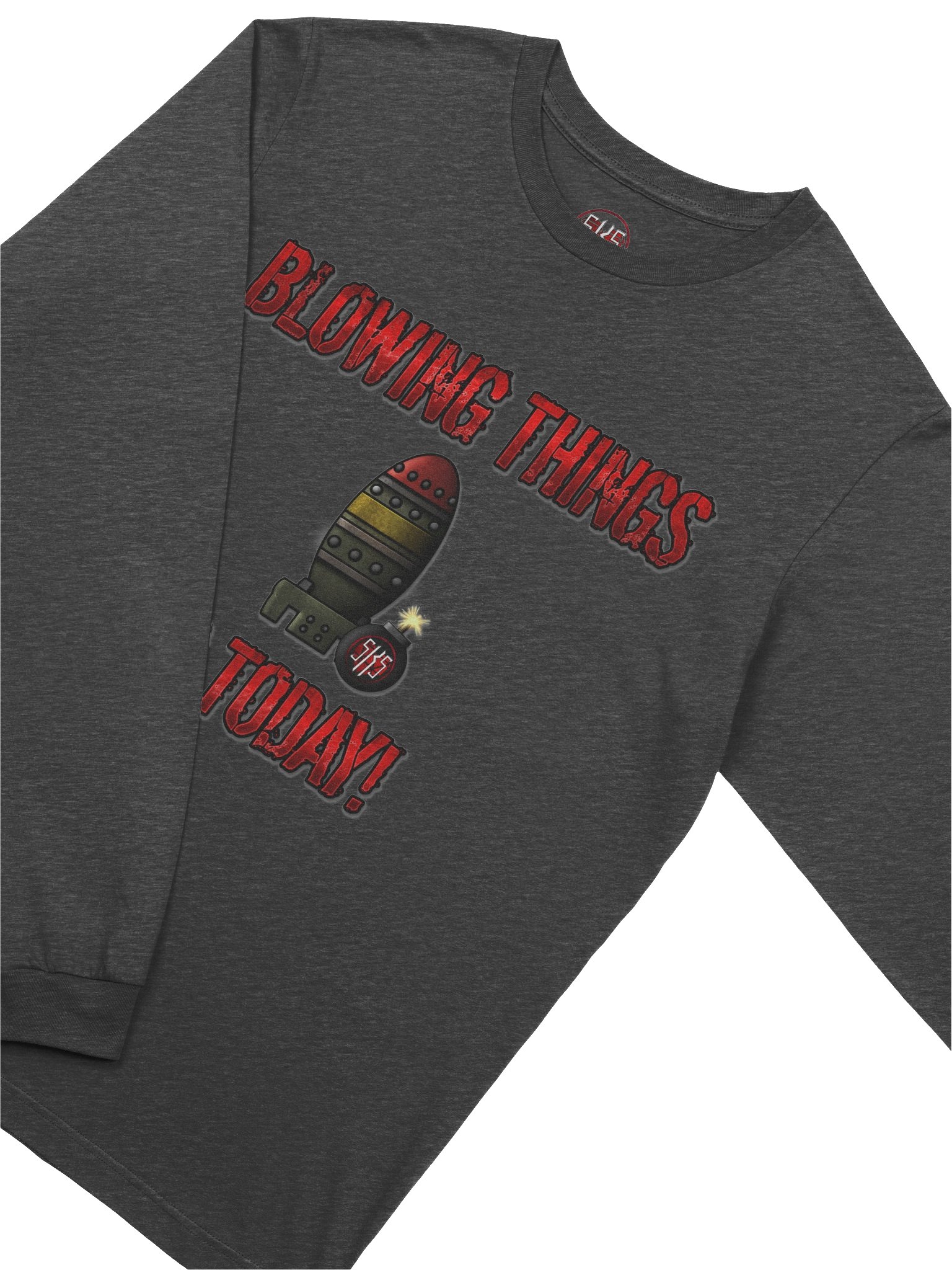 Blowing Things Up Today - Long Tee product image (10)