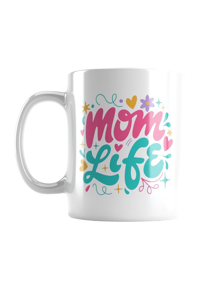Funny Mom Life Colorful Coffee Mug product image (1)