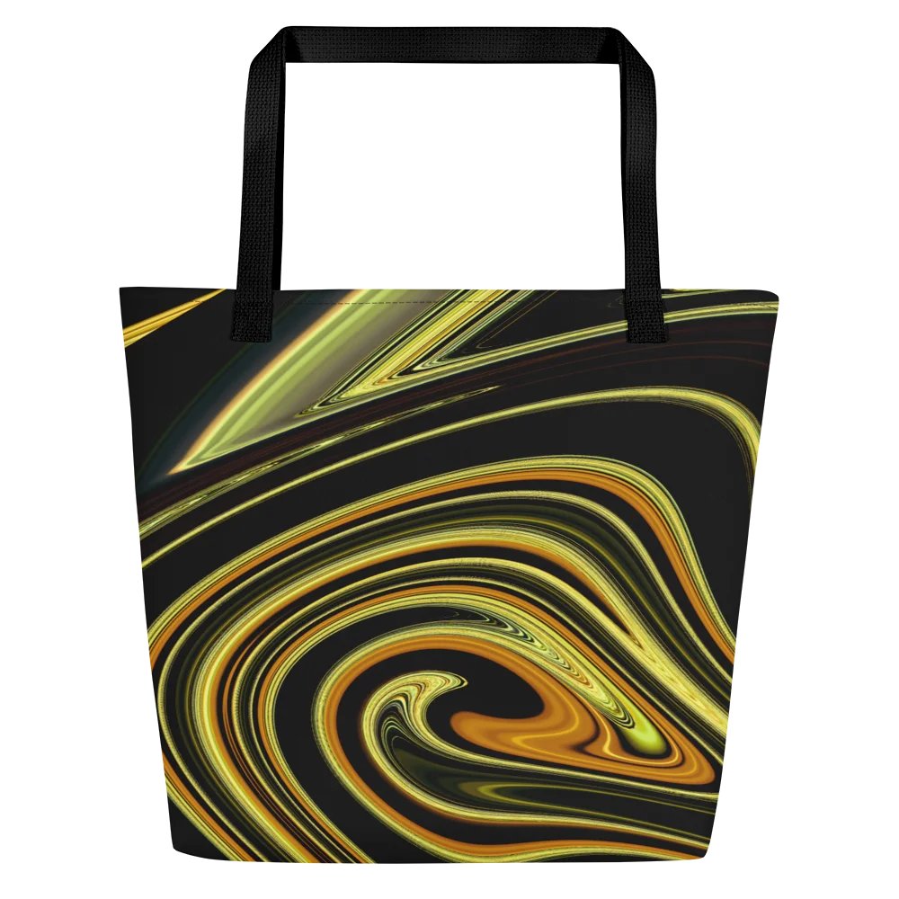 Golden Genesis Large Tote Bag with Pocket product image (3)