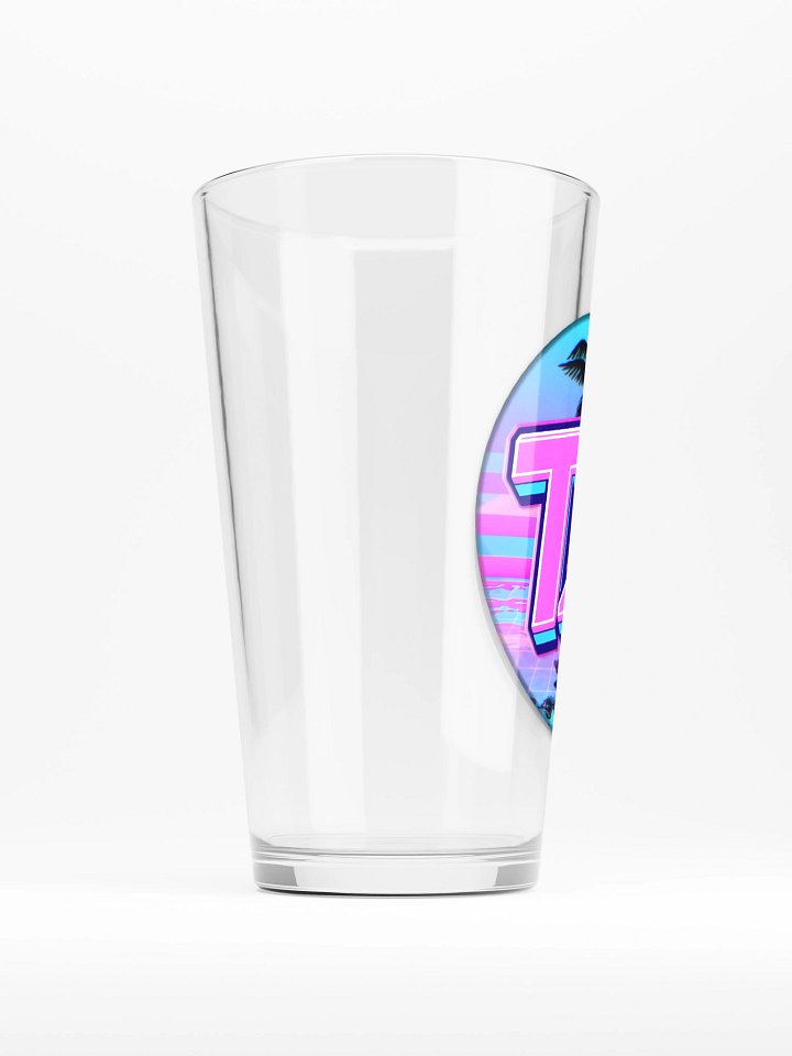 TrainerZeek Logo Pint Glass product image (2)