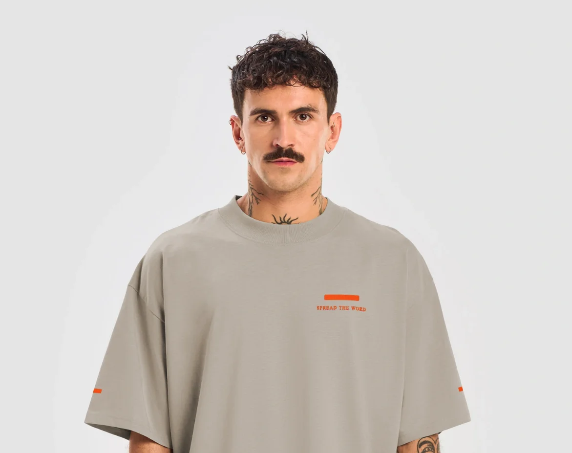 Unisex Spread the Word - Signature Embroidered Oversized T-Shirt | John 1:1 Co. product image (1)