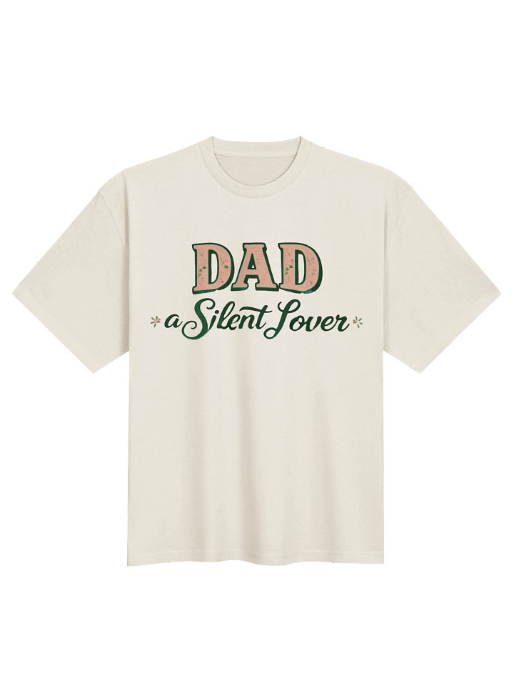 Vintage Father's Day Graphic T-Shirt | AS Colour Oversized Tee product image (2)