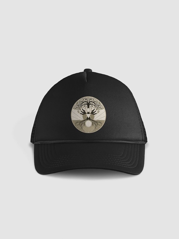 Trucker Hat- Tree of Psyche (Mocha) product image (1)