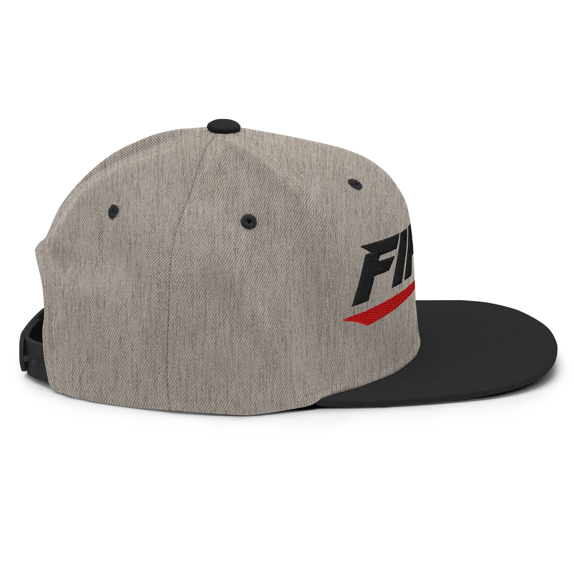 FifeMX 3D Stitch Snapback – Black Logo product image (18)