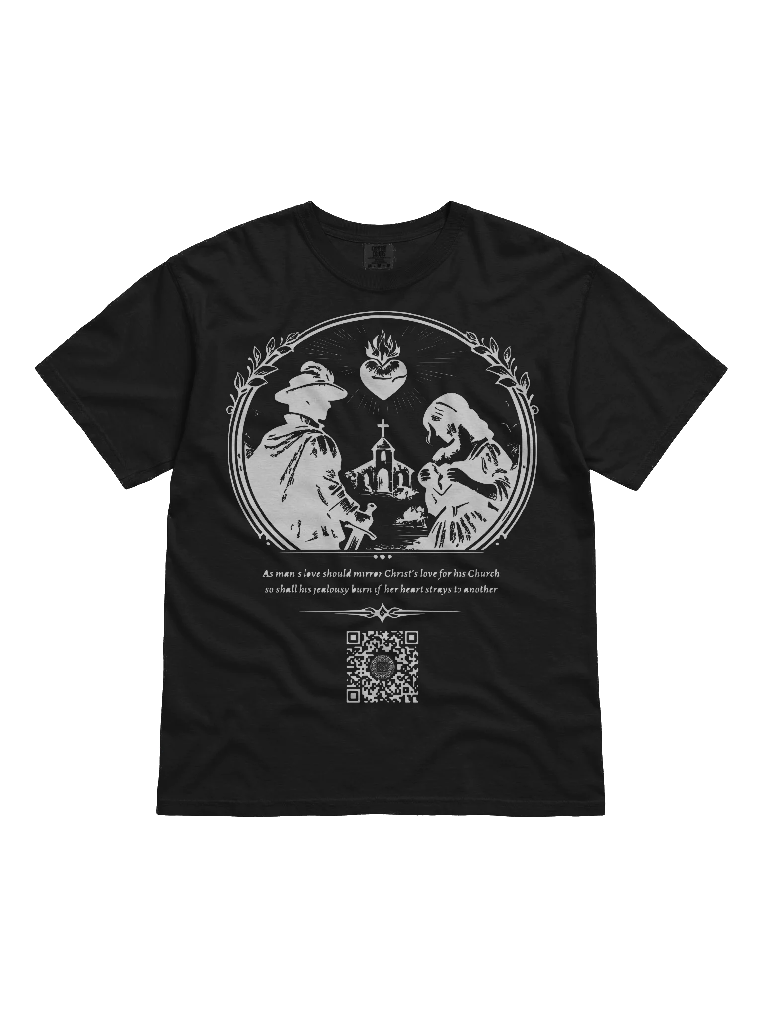 Love and Jealousy (White on Black/Color) product image (1)