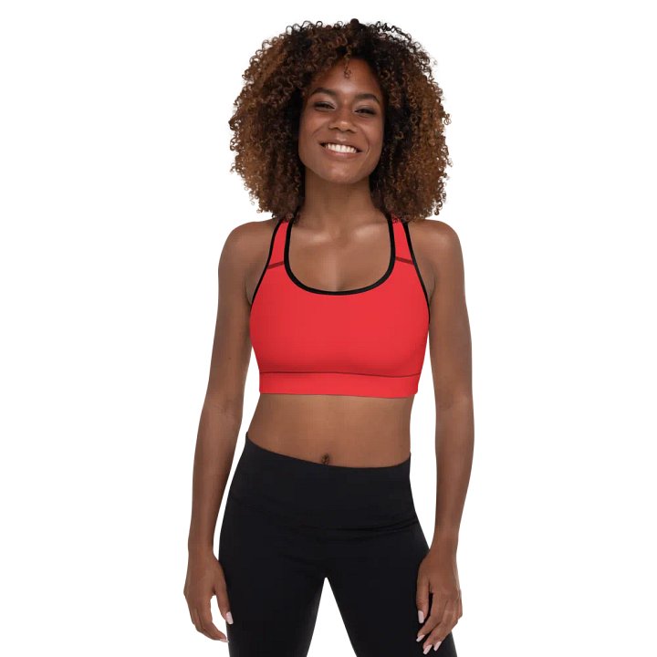 Crimson Comfort Padded Sports Bra product image (1)