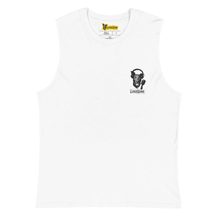 Headphones Doggie Muscle Tank product image (2)