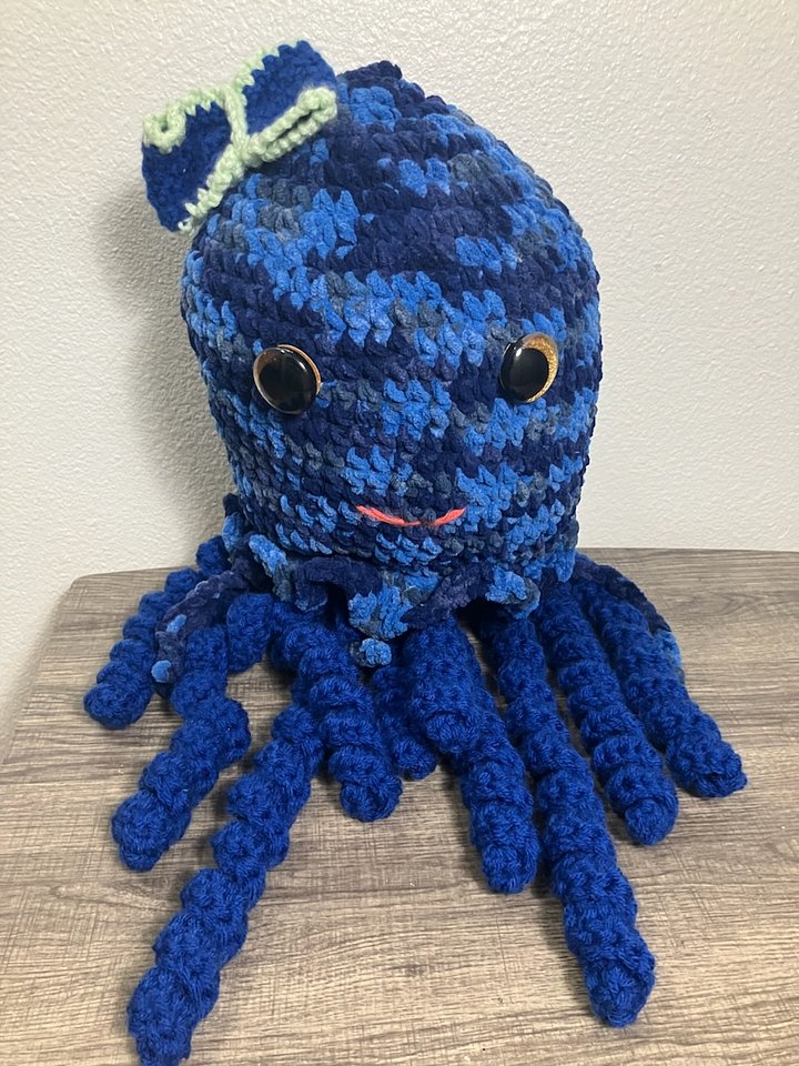 Jumbo Blossom; One-of-a-Kind Plush Jellyfish product image (1)