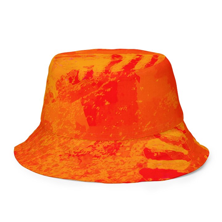Swirling Sunset Reversible Bucket Hat product image (1)