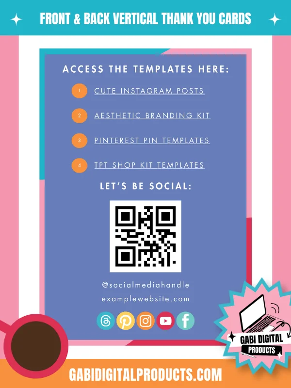 TPT Brand Kit Canva Templates product image (12)