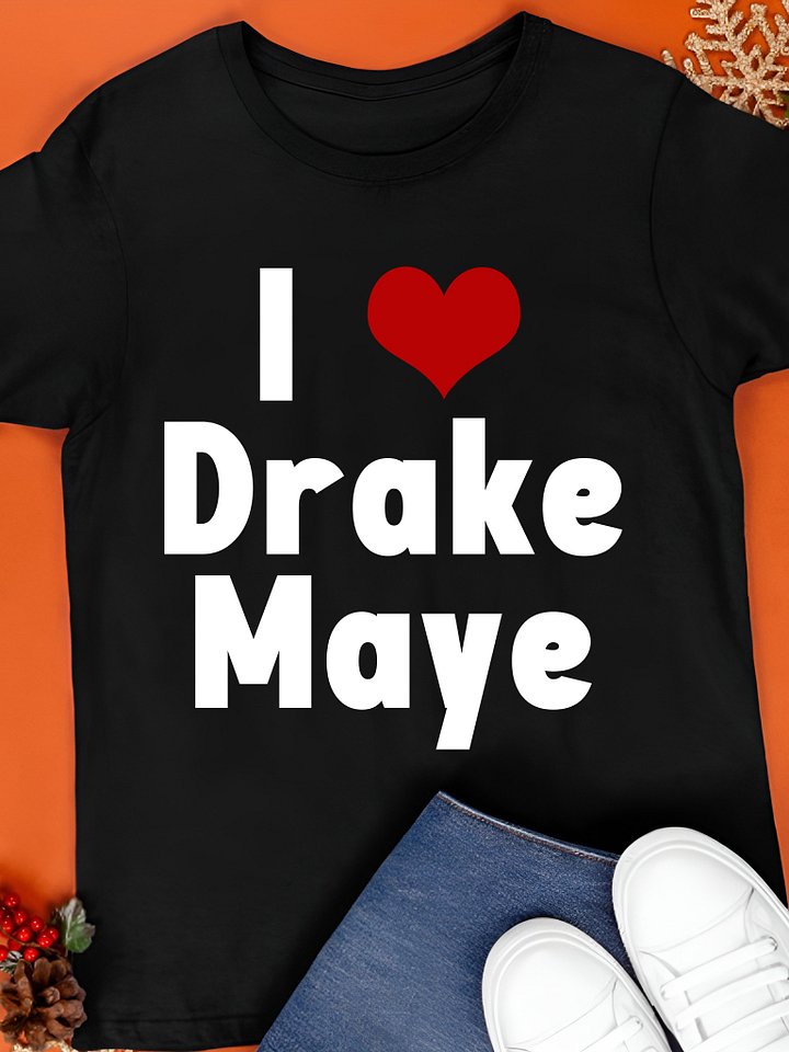 I Heart Drake Maye Shirt product image (1)