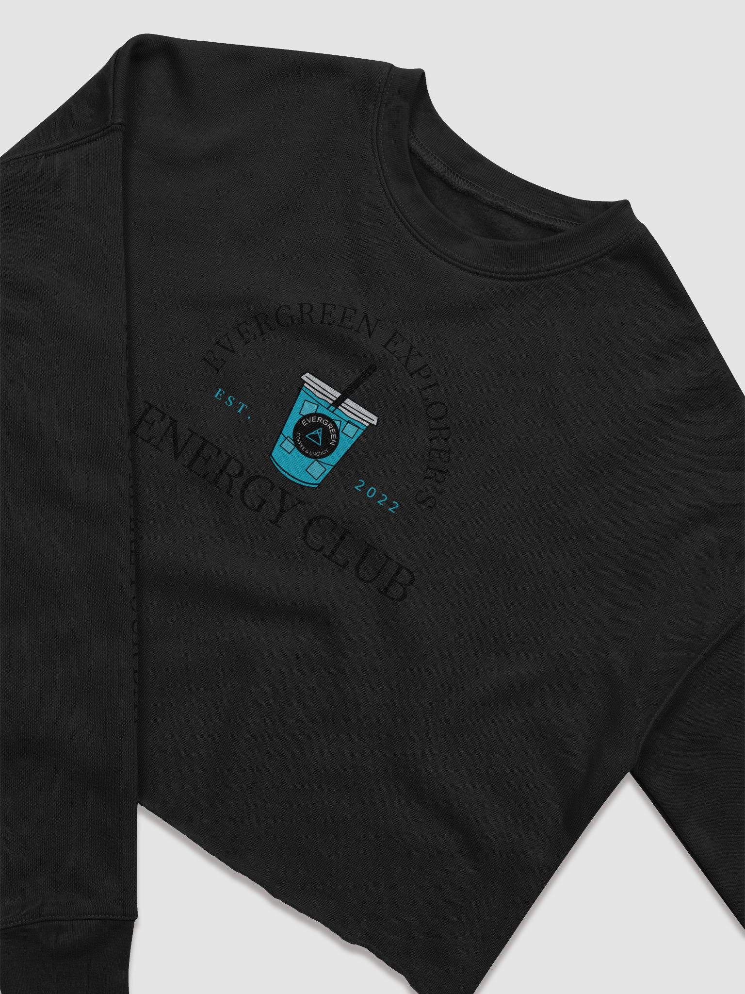 Energy Cropped Crewneck | Coffee Club product image (3)